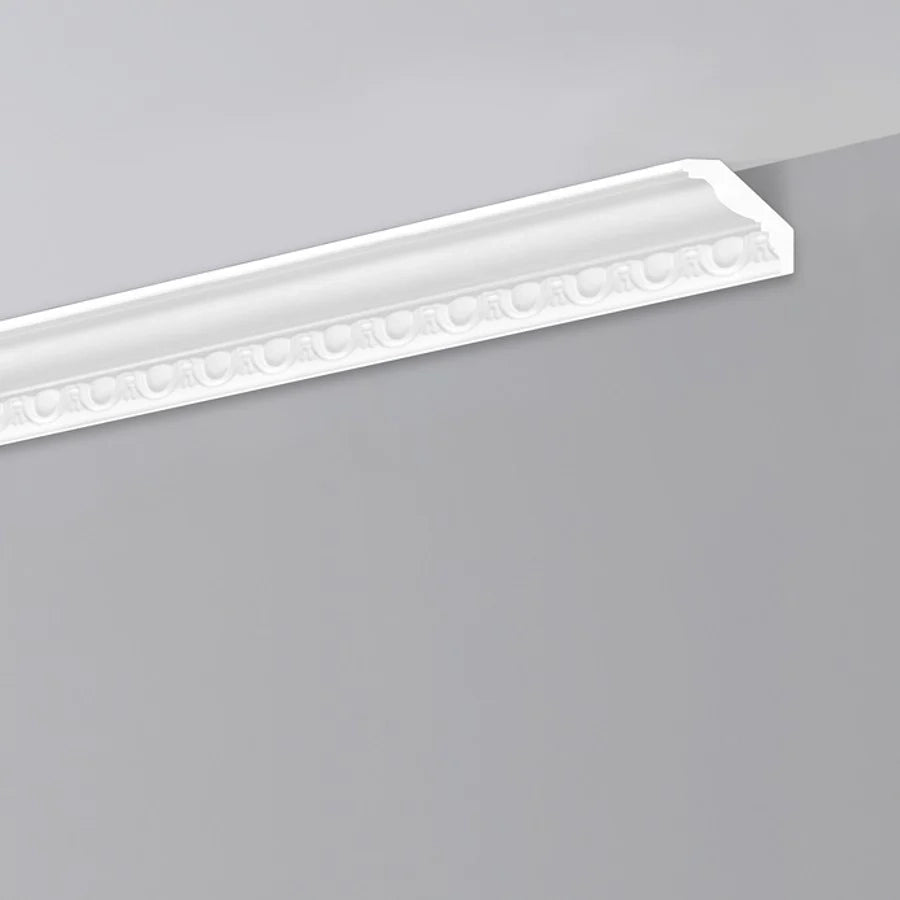 ml *** STOCK ***. Pacco da 160ml di cornice decorativa in polistirene compatto XPS 45X40x2000 LD10G