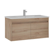 Mobile lavabo "Side 100 v3" - 100 x 45 x 52 cm - Rovere