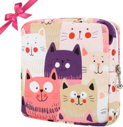 Set di iniziazione per le ragazze con sacchetto di assorbimento, piccola borsa per il trucco, borsa per il trucco, borsa per viaggio, borsa cosmetica, contenitore per il trucco, set di iniziazione per le prime mestruazioni, regalo con chiusura a raccatto