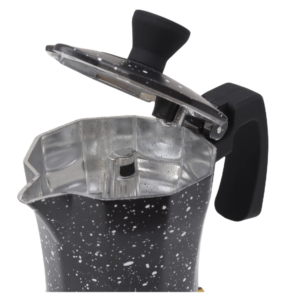 MAURY'S CAFFETTIERA MAXI STONE CON FINITURA EFFETTO PIETRA (1 TAZZA)