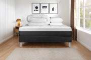 Pacchetto letto completo - Materasso 140x190cm + Box spring con doghe (kit) + 2 guanciali + Piumino - Vital Form