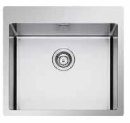 Apell LNR55FBC lavello Lavello sottopiano Quadrato Stainless steel