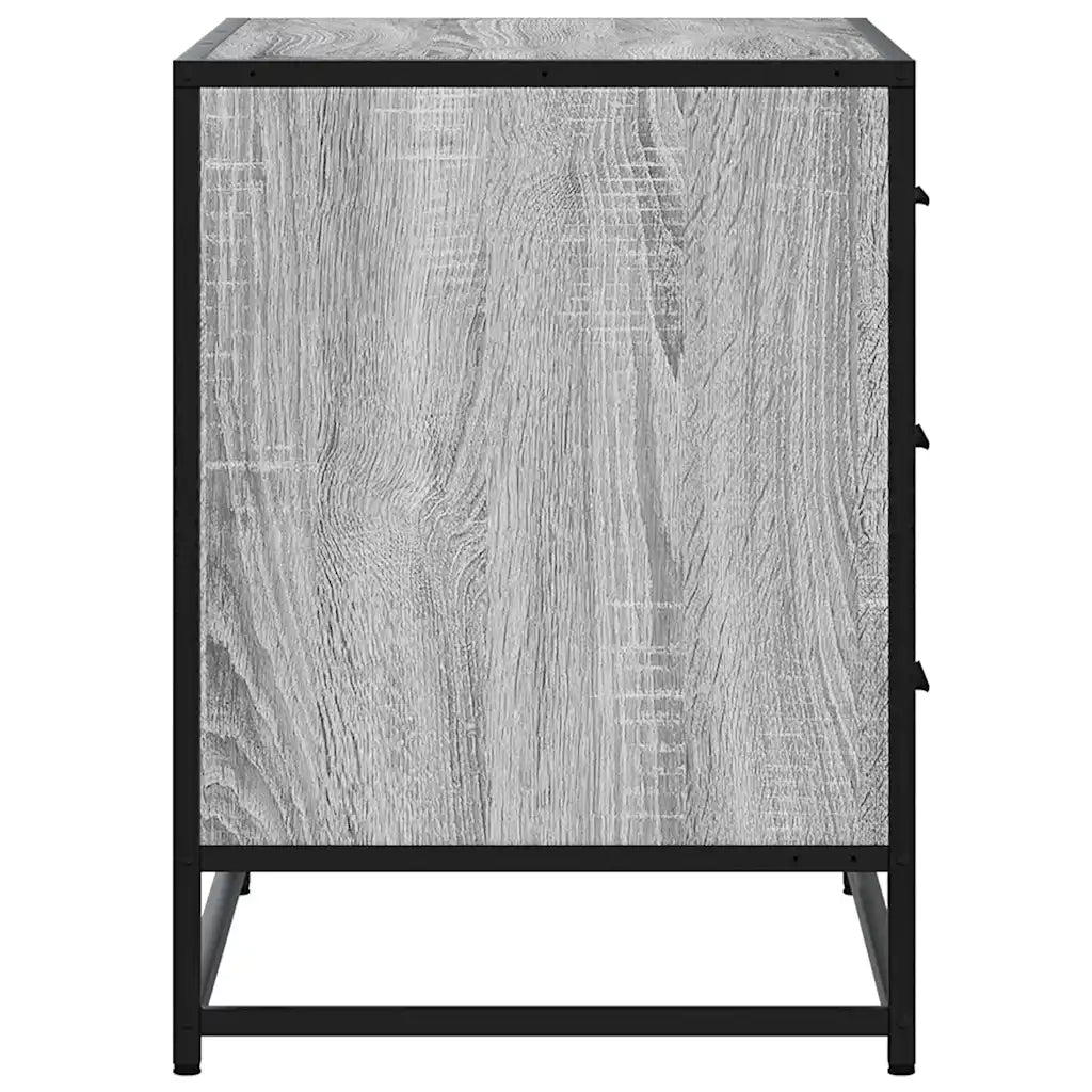 Cassettiera Grigio Sonoma 70x41x56 cm in Legno Multistrato 849077