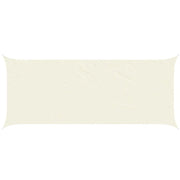 Vela Parasole | Telo Ombra | Vela da ombra solare Crema 6 x 2,5 m 100% Poliestere Oxford