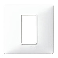 Placca Vimar Plana 1 modulo colore bianco 14641.01
