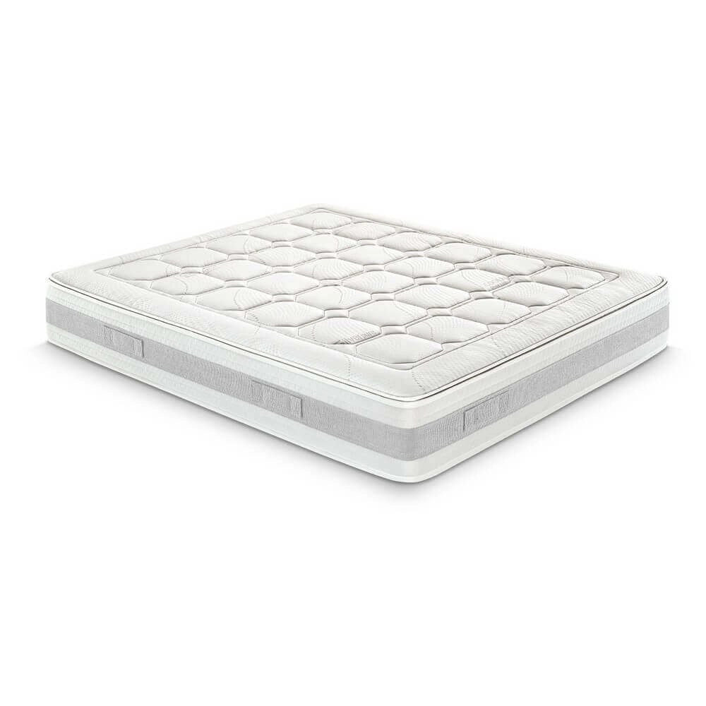 Materasso a Molle Indipendenti altezza 28 dispositivo medico Top - PRIME 3000 MEMORY Lunghezza: 190, Larghezza: 80, Rivestimento: Silver Coolmax