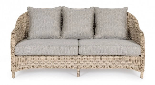 Divano 3 Posti 175x82x83h cm con Cuscini Aditya New