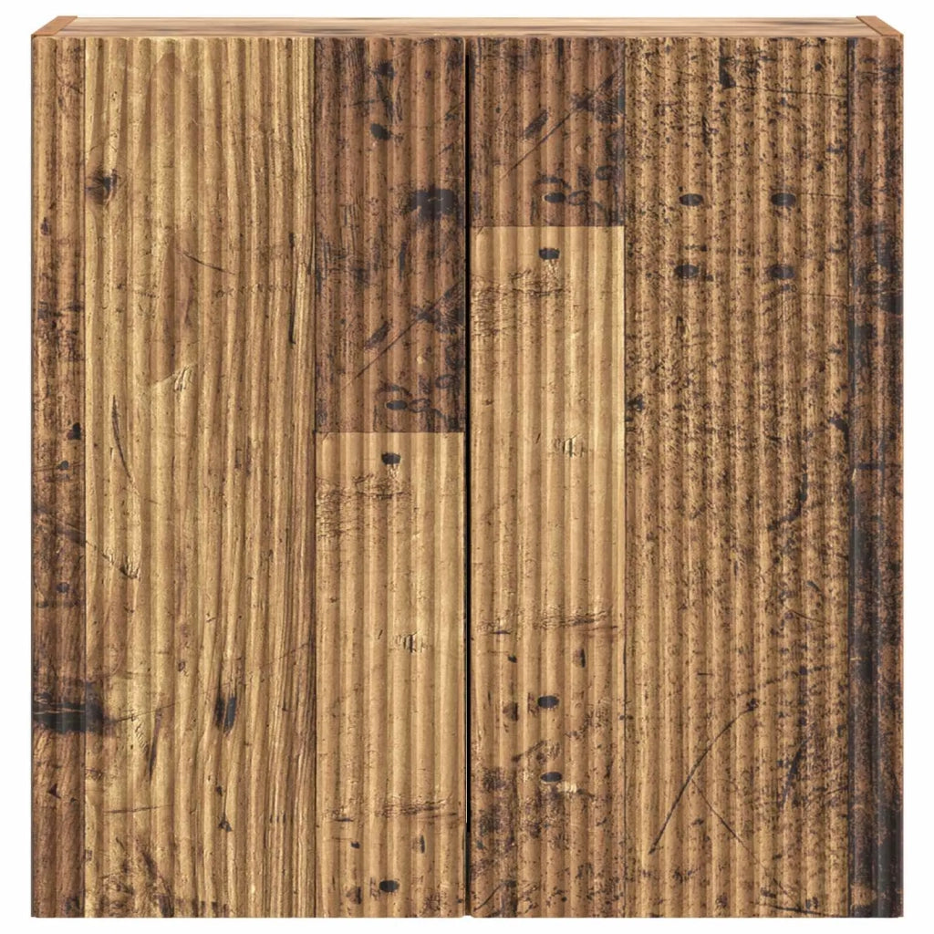 Mobiletto a muro Legno antico 59 x 31 x 60 cm