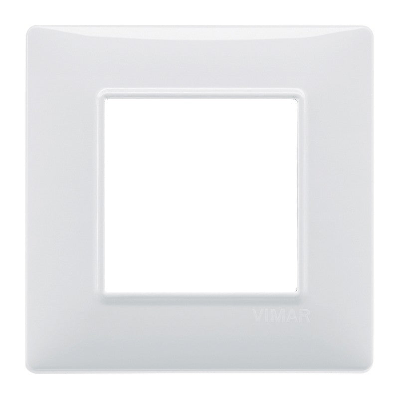 Vimar Plana placca 2 moduli colore bianco 14642.01