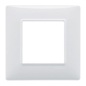 Vimar Plana placca 2 moduli colore bianco 14642.01