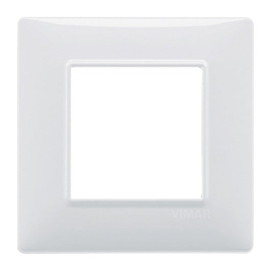 Vimar Plana placca 2 moduli colore bianco 14642.01