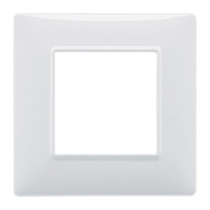 Vimar Plana placca 2 moduli colore bianco 14642.01