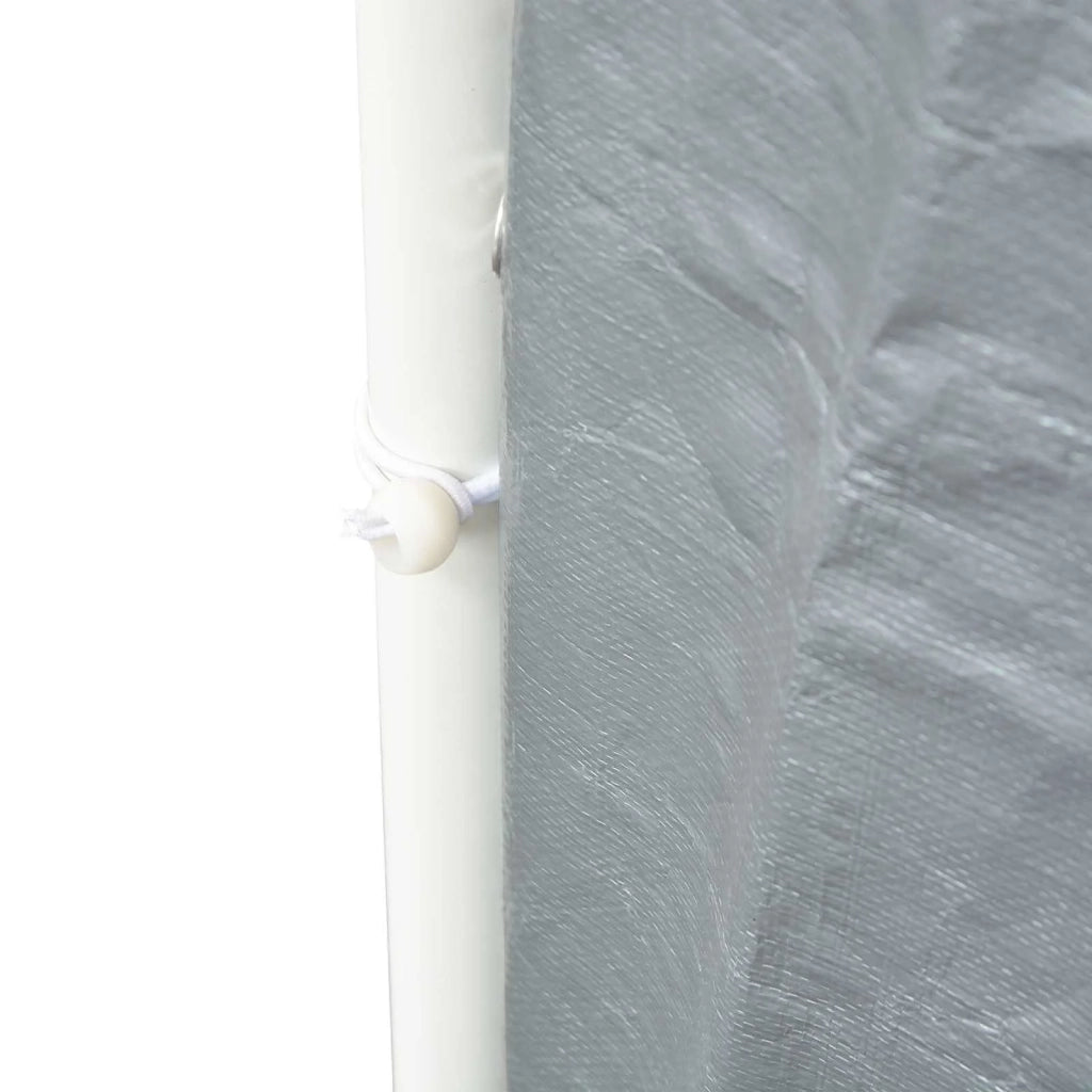 Tessuto per tenda senza struttura Grigio 12 x 6 m PE