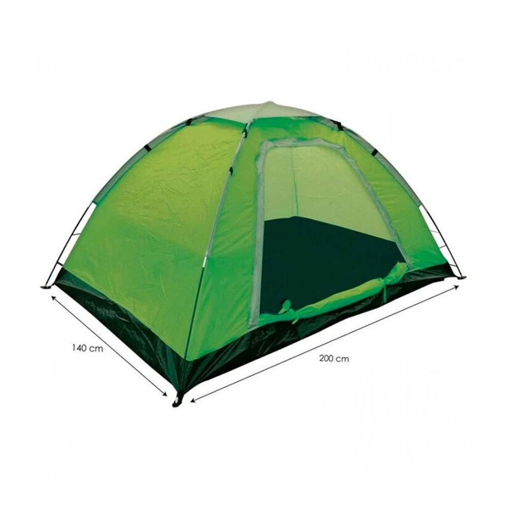 Trade Shop - Tenda Da Campeggio Per 2 Persone Leggera Portatile Zanzariera 200x140x100cm 016569 -