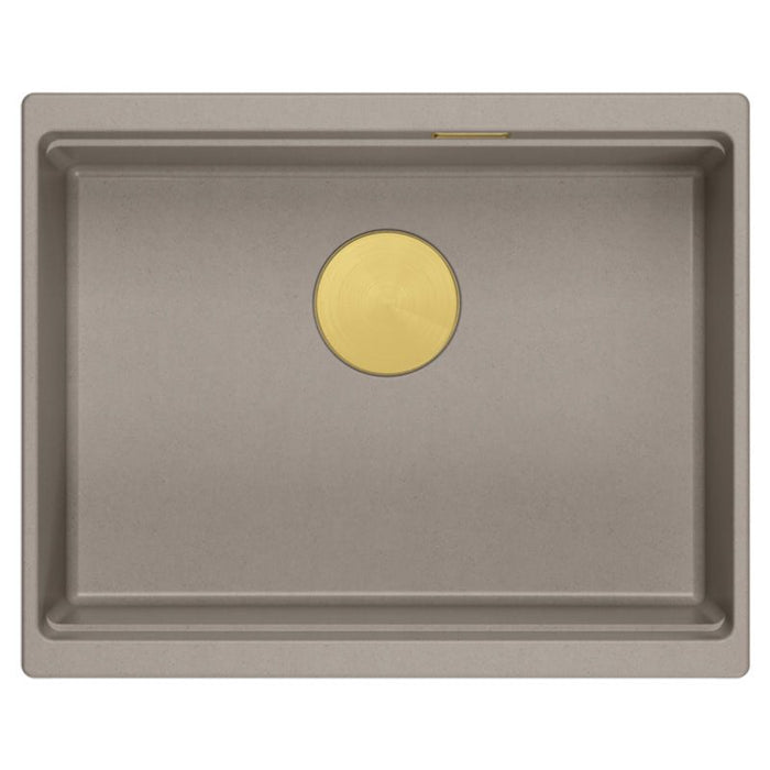 Lavello In Granito Logan 100 Beige Rame