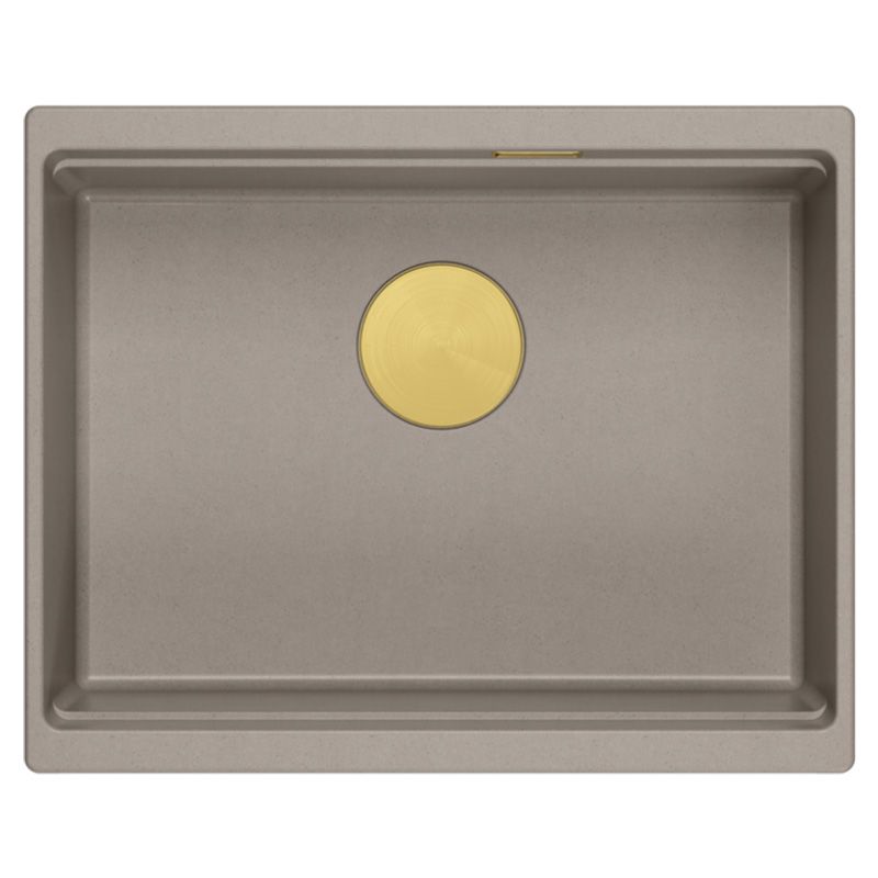 Lavello In Granito Logan 100 Beige Rame