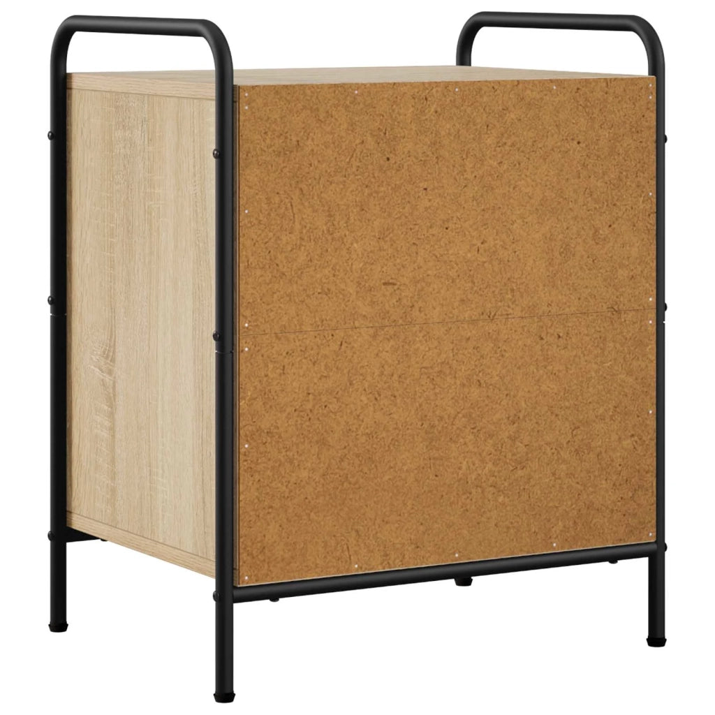 Armadio da Notte Rovere Sonoma 48 x 36,5 x 60 cm 8013532