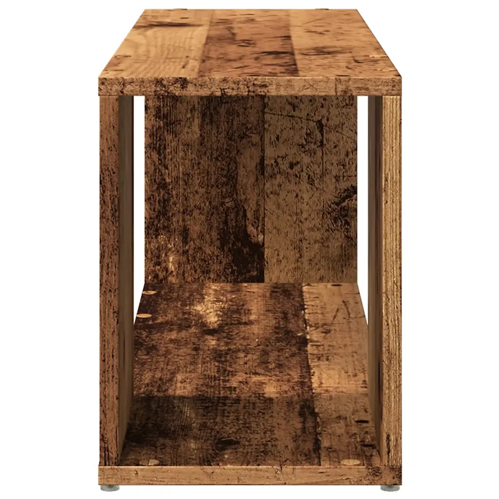 Mobile Porta TV-Mobile per TV-Credenza TV Legno Vecchio 80x24x32 cm in Legno Multistrato
