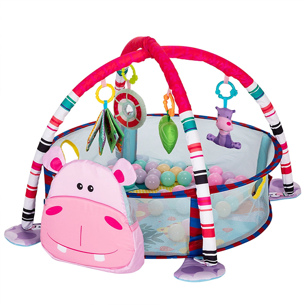 Palestrina Box Neonato a forma di Maialino con Palline Recinto Giochi Bambino