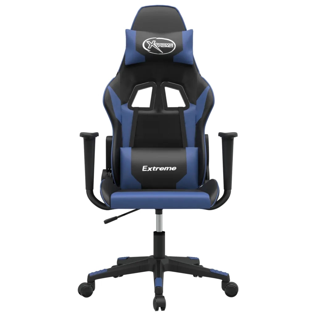 Sedia da Gaming Nera e Blu in Similpellecod mxl 99871