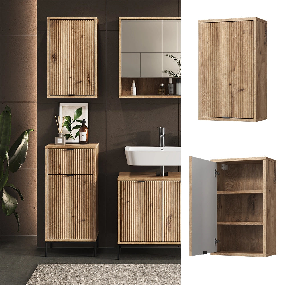 Vicco Mobile da bagno Quercia vichinga 40 x 65 cm con una porta