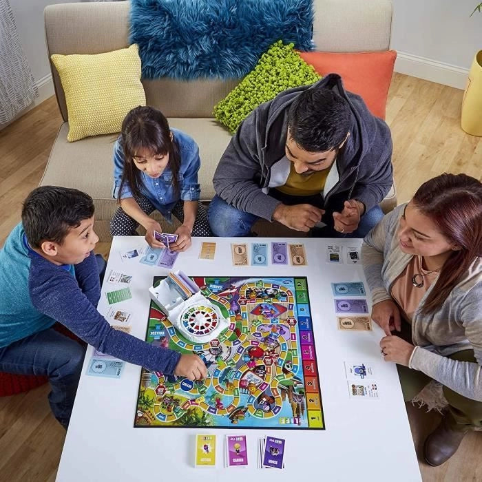 Destini Il gioco della vita - Gioco da tavolo per la famiglia - da 2 a 4 giocatori - per bambini - da 8 anni - con pedine colorate