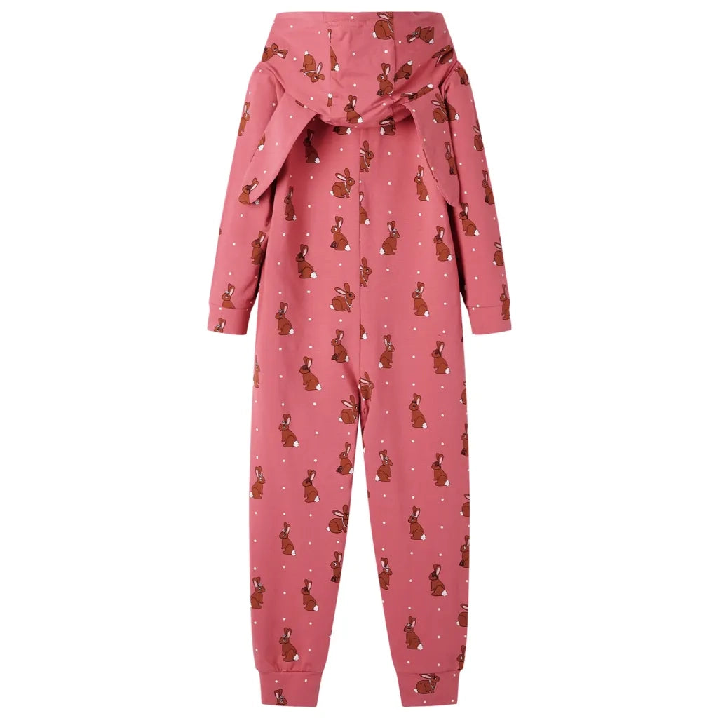 Tutina con Cappuccio da Bambina Rosa Antico 92 CFW9427281