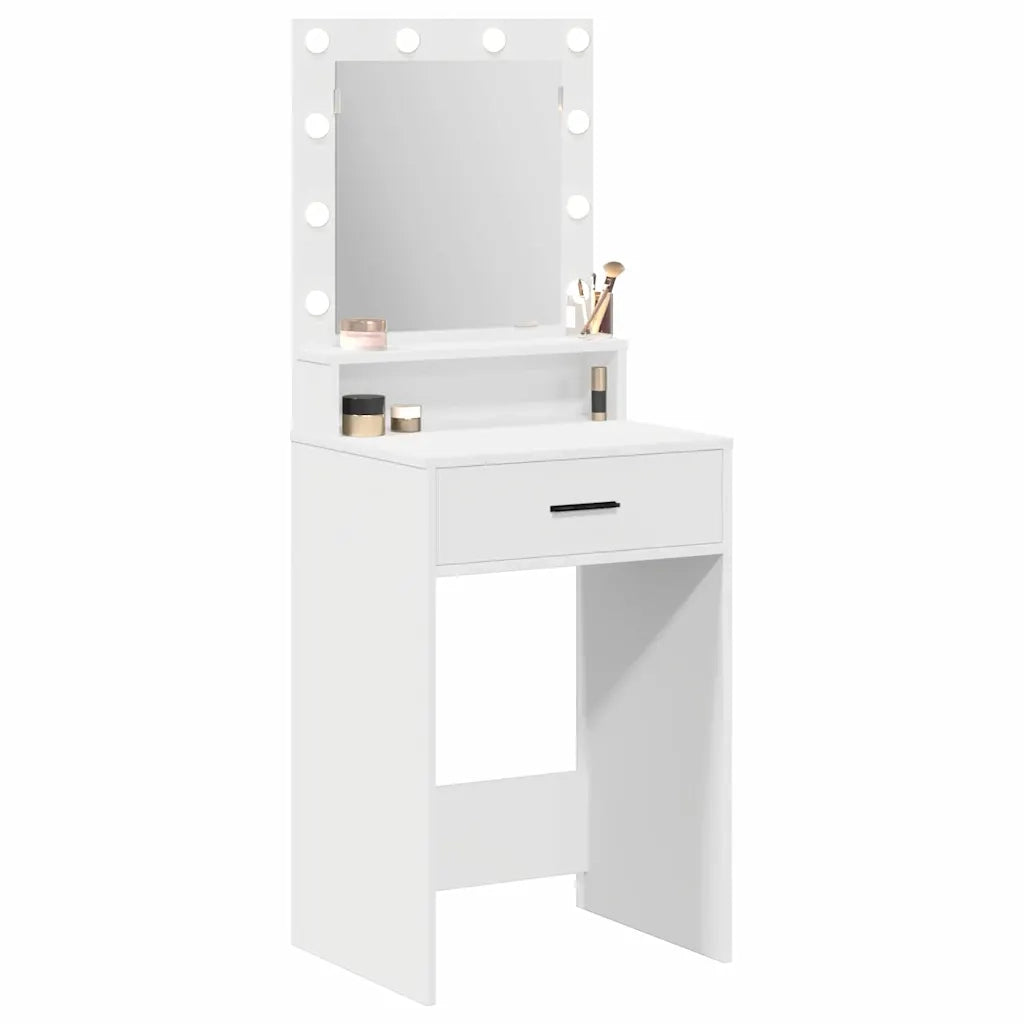 Tavolo da Trucco Bianco 50 x 41 x 135 cm Legno multistrato 865091