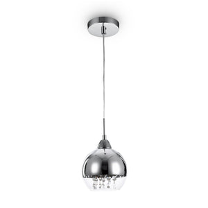 Lampada pendente Pendant in Metallo Iceberg Nickel