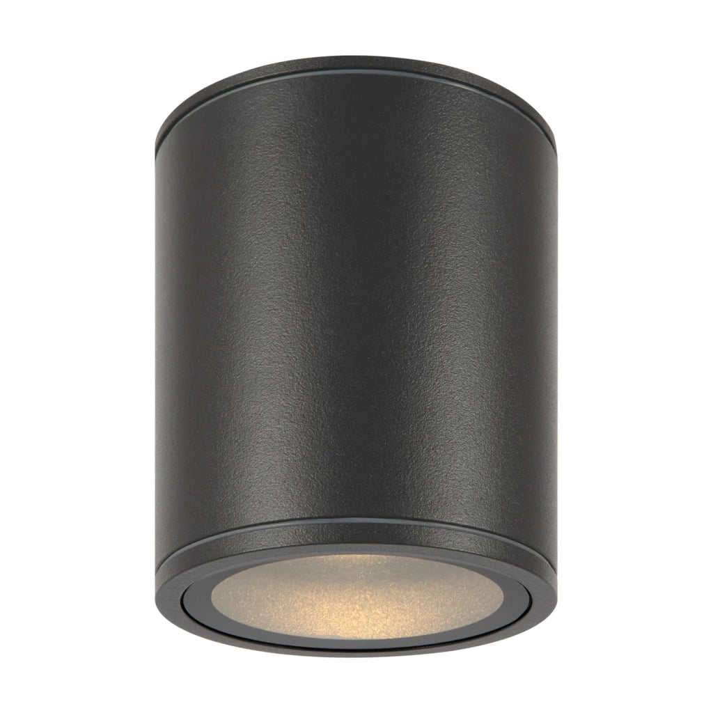 Plafoniera Da Esterno Moderno Bar Led Integrato 12W Metallo Grigio Ip65