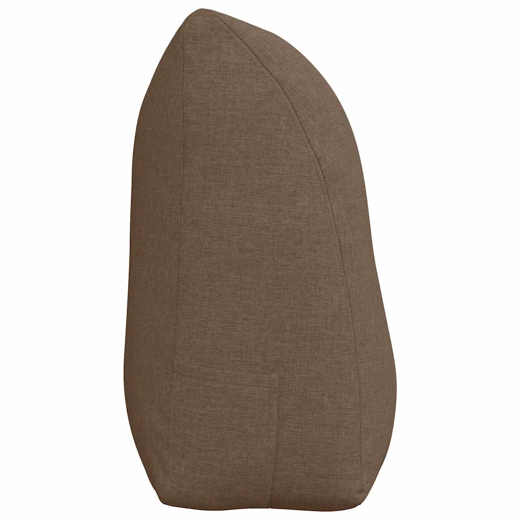 Cuscino per Schiena Marrone 100 x 24 x 50 cm Tessuto