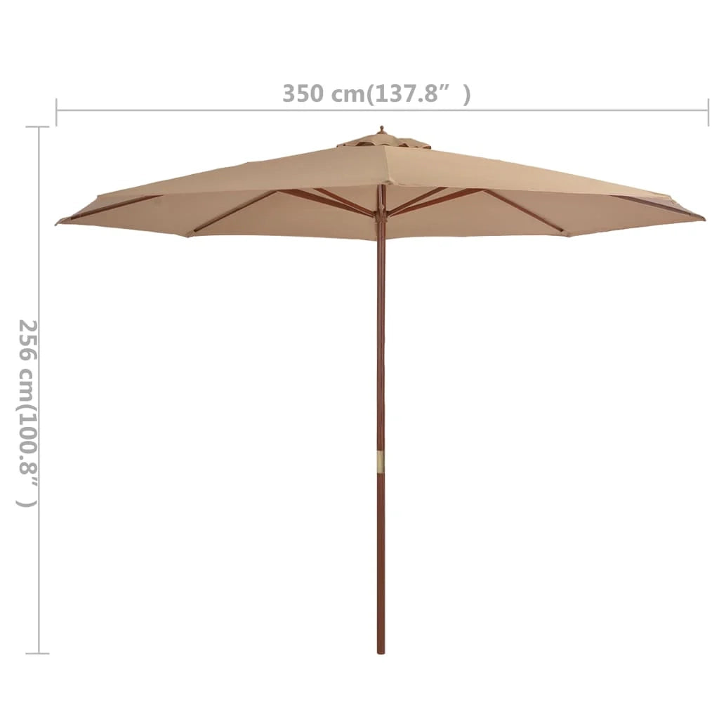 Ombrellone con palo in legno 350 cm tortora 02_0008129