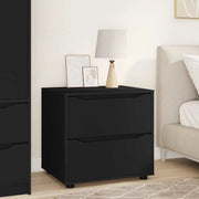 Armadio Nero 60 x 48 x 57 cm Legno multistrato
