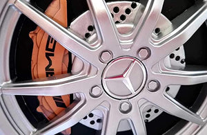 Auto Elettrica Per Bambini 1 Anno Mercedes Elettrica Per Bambini Gt- R Bianca 12 V Con Telecomando e Portelle Apribili