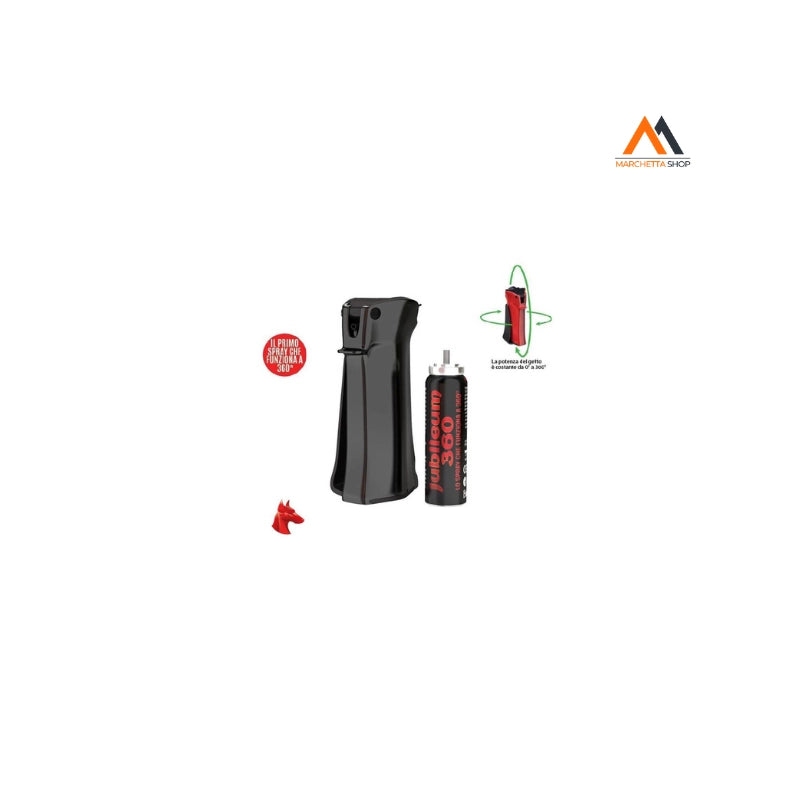 AUTODIFESA SPRAY JUBILEUM 360 NERO ML.20