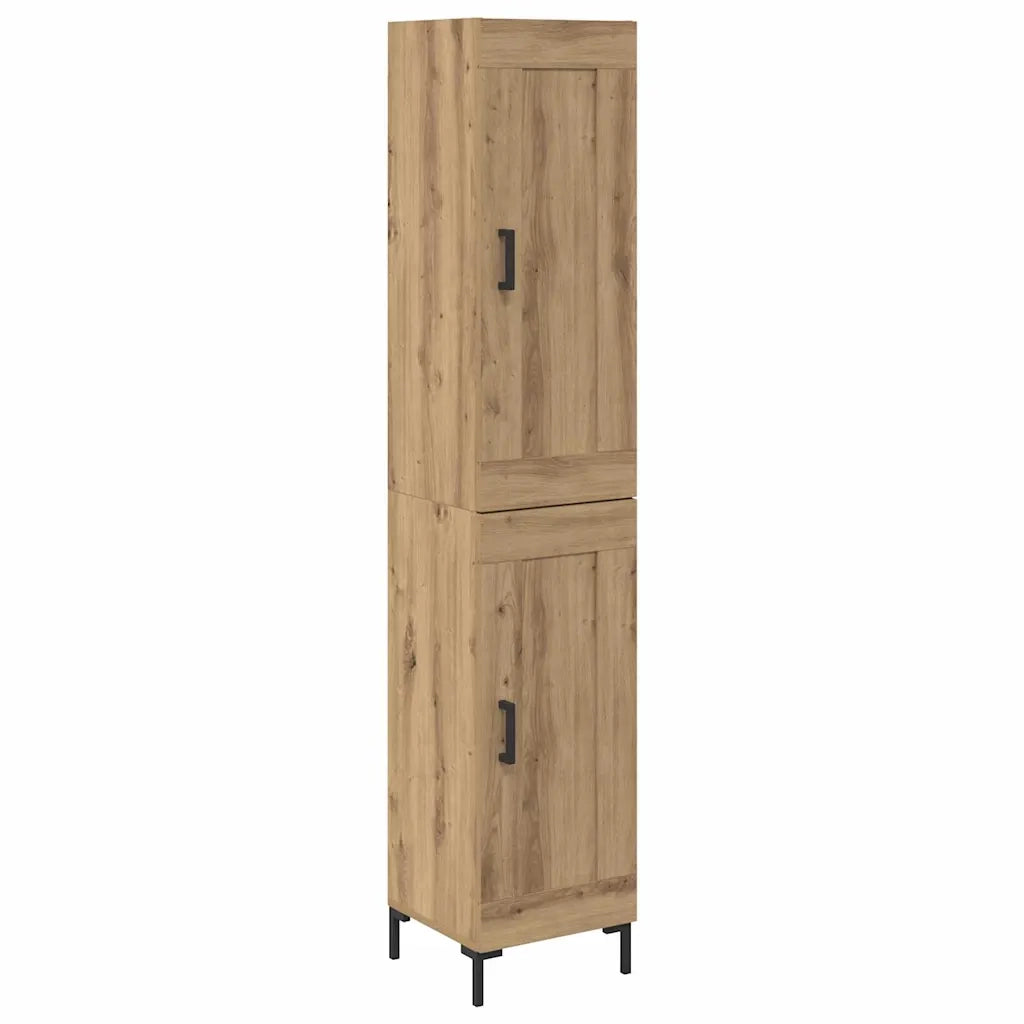 Credenza | Madia | Buffet da pranzo | Armadio da pranzo Rovere artigianale 34,5 x 34 x 180 cm