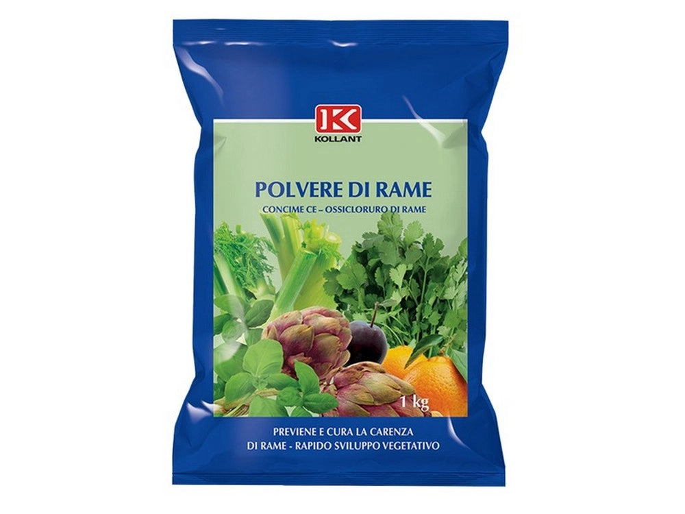 1pz concime polvere di rame 50% kg. 1 cod:ferx.vit47919