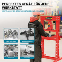 Pressa idraulica da officina 30t Pressa a telaio per cuscinetti