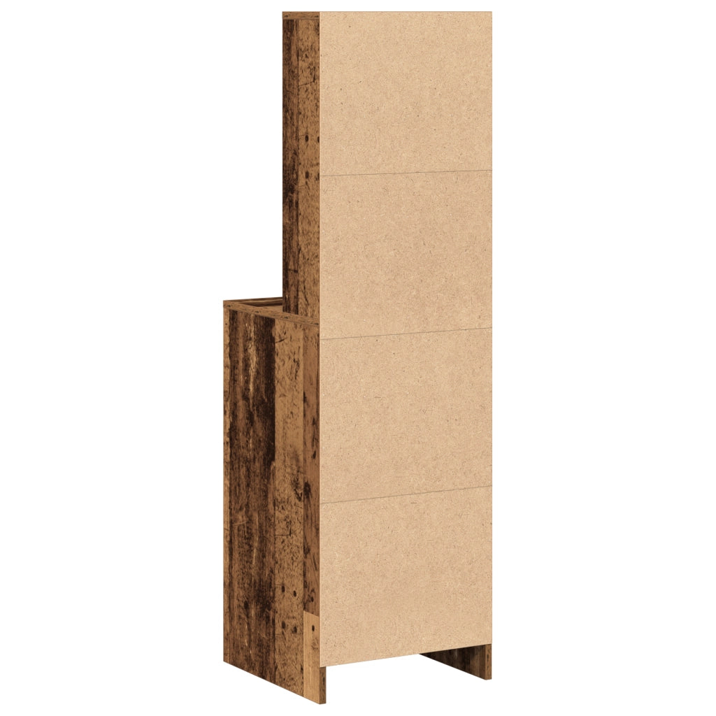 Armadio Alto Legno Vecchio 40x41x135 cm