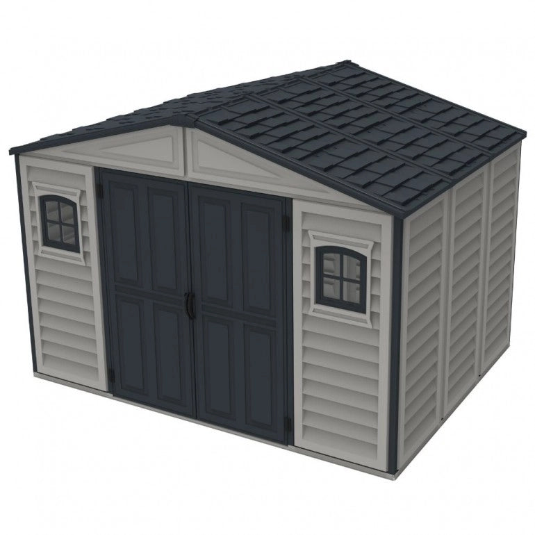 Casetta in PVC WoodBridge  V2 10,5'x8' Ezooza 319 x 240 x 233 cm319 x 240 x 233 cm