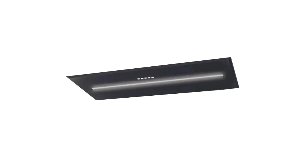 CAPPA BLOCK LINE - cm 72 - Nero Zincato - 800 m3/h