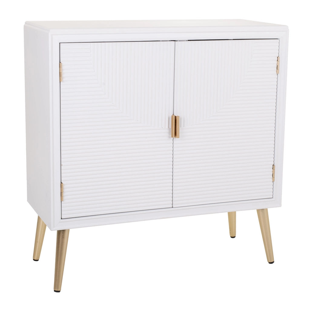 Mobile da ingresso in legno bianco 80x36,5x81,5h