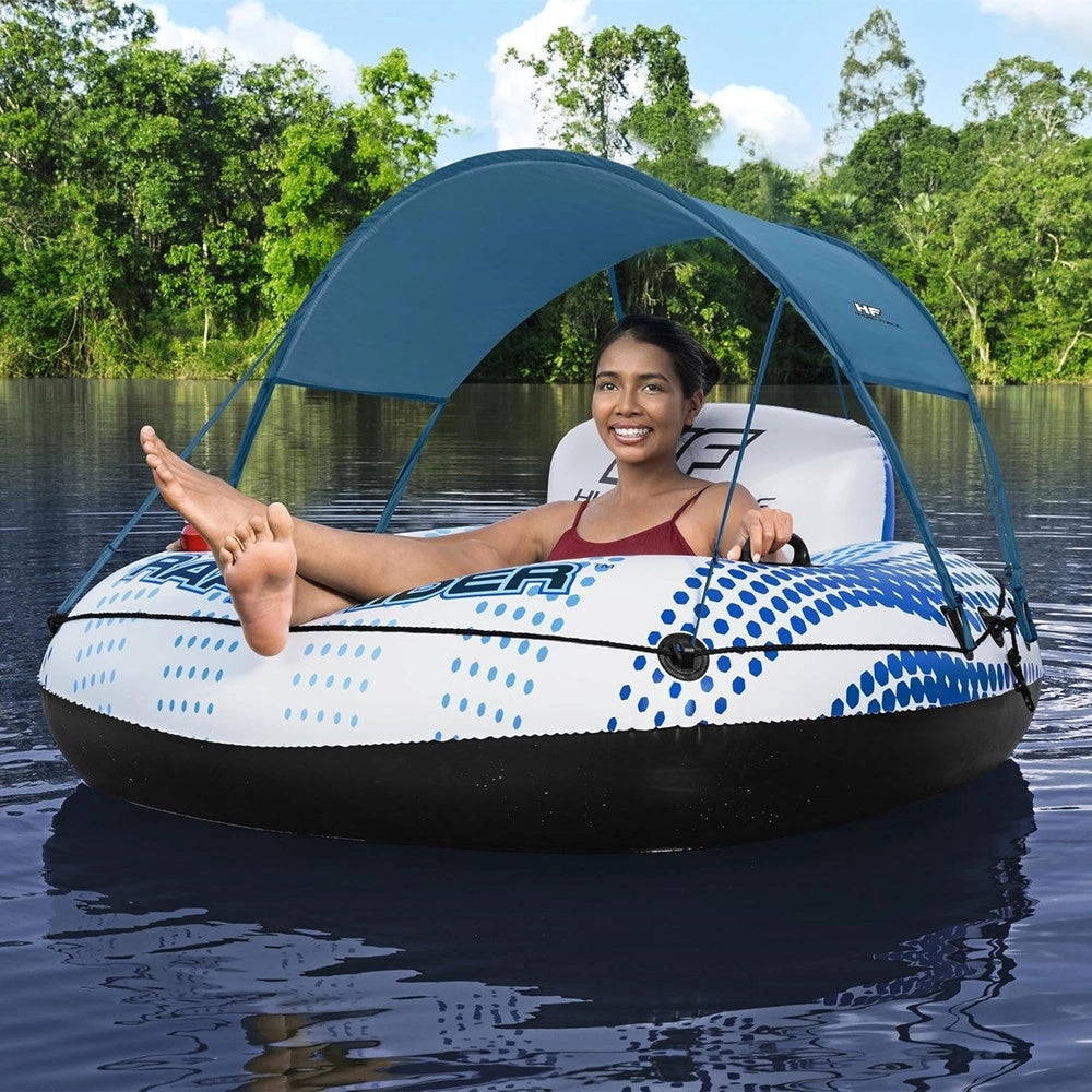 Trade Shop - Poltrona Rapid Rider Canopy Fondo In Rete Con Parasole Portabicchiere Maniglie 43725 -
