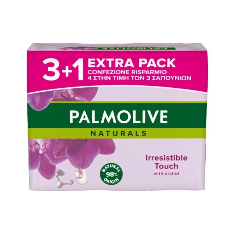 PALMOLIVE NATURALS SET SAPONETTE CORPO 90 GR ORCHIDEA NERA 4 PEZZI