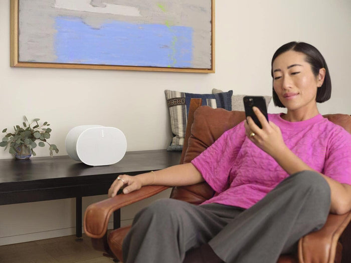 Sonos Era 300, Smart Speaker Altoparlante Wi-Fi, Bluetooth e Line-in 3,5mm, Alexa integrata, Suono spaziale Dolby Atmos,Bianco