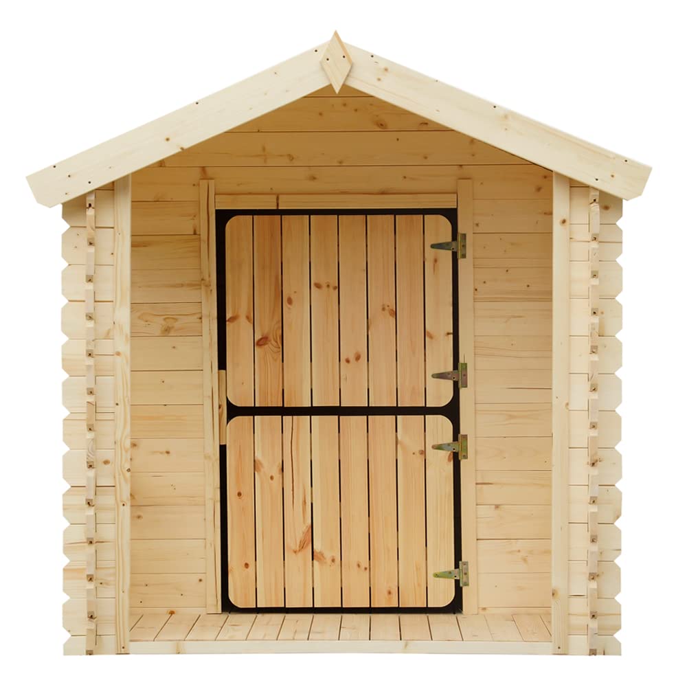 Casetta legno per bambini - L182xL146xA145cm/ 1.1m2 - Timbela M501A