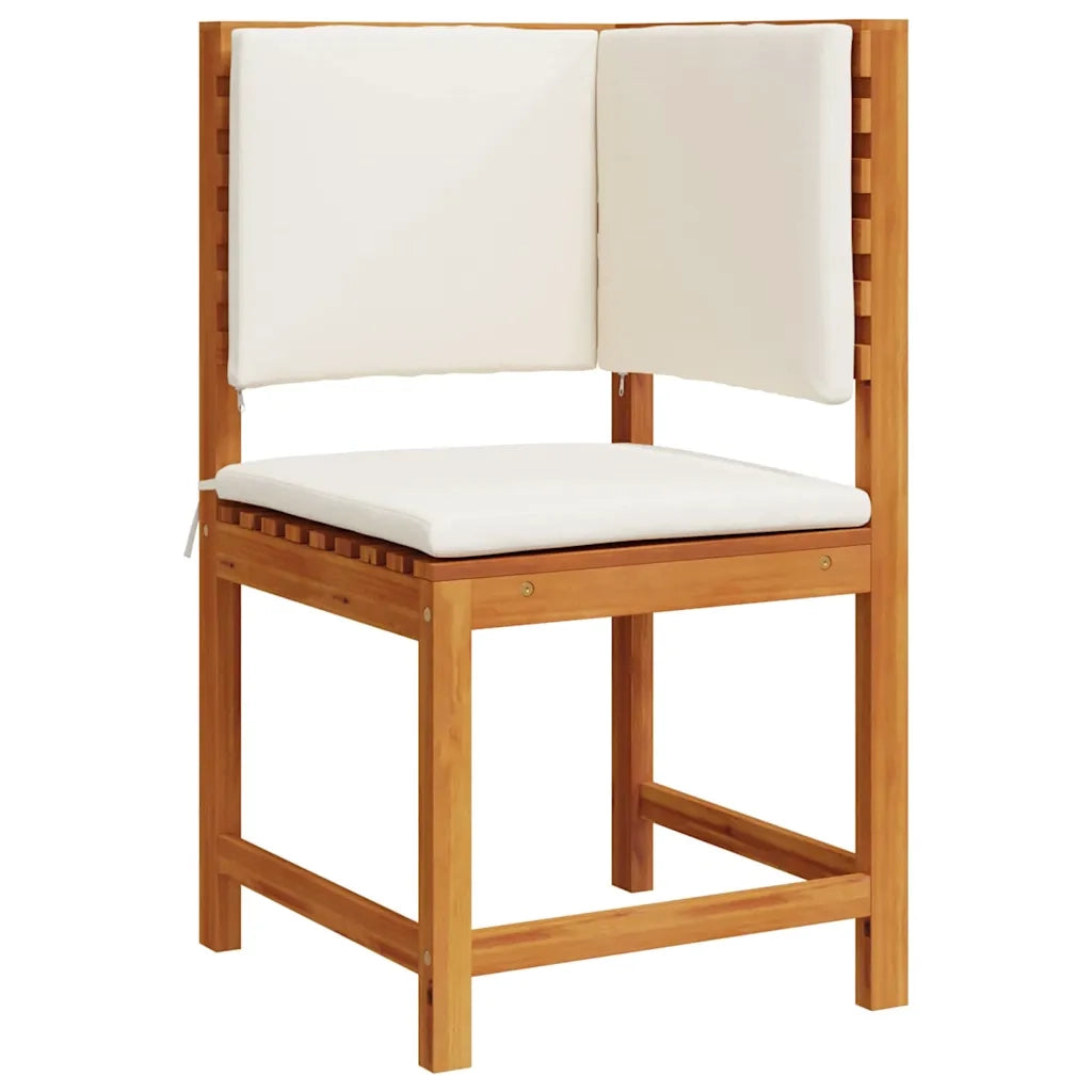 Sedia da Giardino con cuscino Marrone 50 x 50 x 91cm CFW3405070