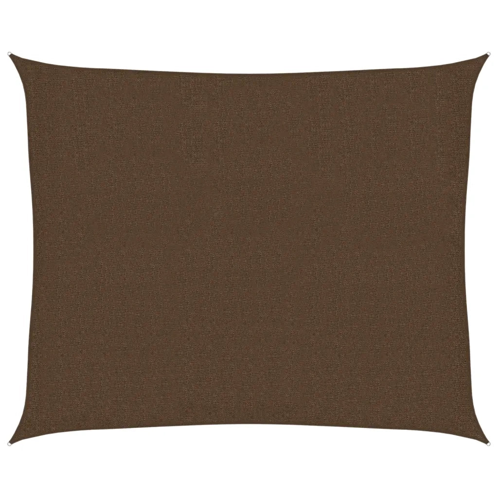 Vela Parasole 160 g/m² Marrone 2,5x3 m in HDPE 311782