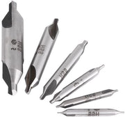 Set di punte per trapano HSS - 60 gradi - 6 pezzi - Acciaio inossidabile - Metallo - Rame - Alluminio - Legno - Adatto per diversi materiali - Dimensioni variabili