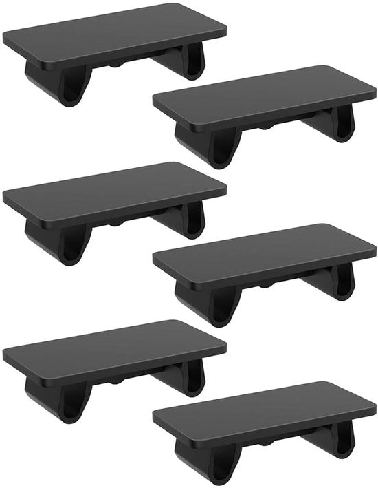 Copertura per Interruttore a Manopola - Pannello di Fissaggio per Imbarcazioni - Nero - Per Auto e Barca - Protezione per Interruttori - Adatto per Camion - Colore Nero